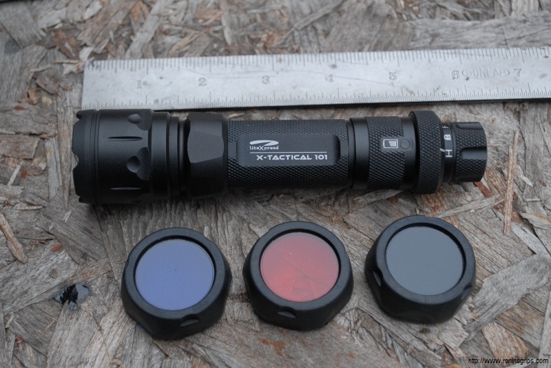 A Suprisingly Affordable Flashlight:  LiteXpress LXL439001 – Impressive Quality & Cool Rotary Model Selector Switch