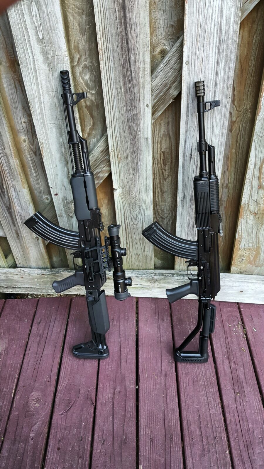 The Custom Yugo M72 Carbine and Vepr FM-AK47-21 Meet