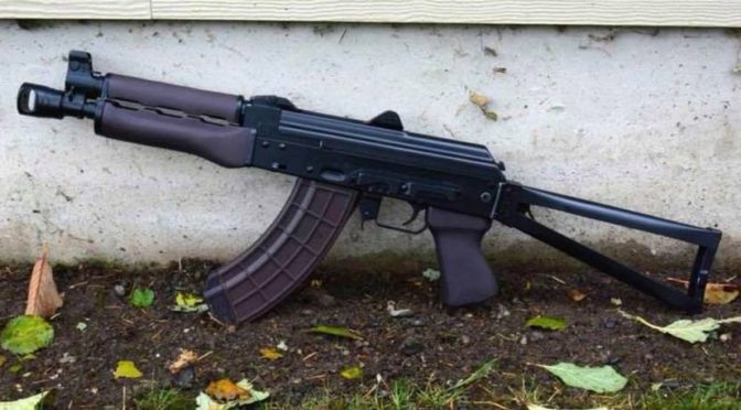 Check Out Art’s Wild M92 SBR with our Plum M76 Grip and Handguards