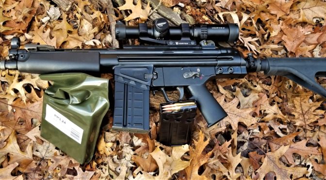 Adding a Vortex 1-6×24 Strike Eagle Scope to the PTR PDWR