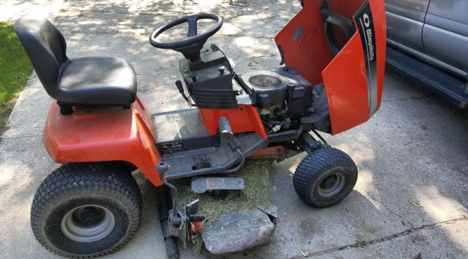 Getting the Simplicity Broadmor 16 Hydro Lawn Tractor Ready for the Season – Air and Oil Filters via Amazon