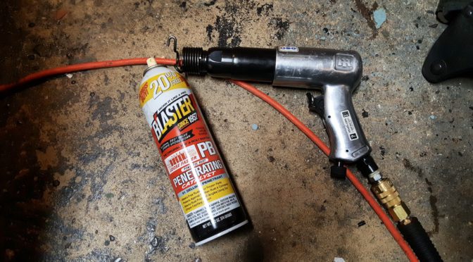 Resurrecting a Gummed Up Air Tool Without Disassembly