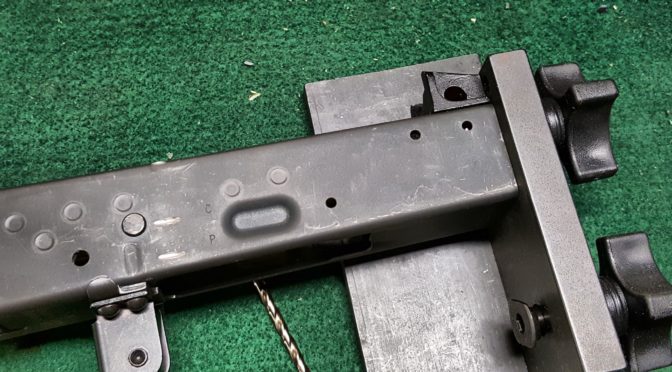 Assembling a Beryl-ish AK From a WBP Kit – Part 4 – Drilling the Front and Rear Trunnion Rivet Holes