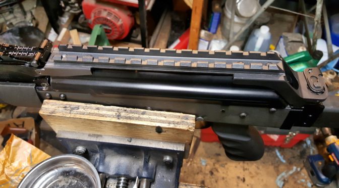 Assembling A Beryl-ish AK From A WBP Kit – Part 7 – Installing the Fire Control Group and the Optics Rail