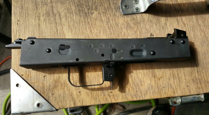 Assembling a Beryl-ish AK From a WBP Kit – Part 5 – Riveting In The Trunnions