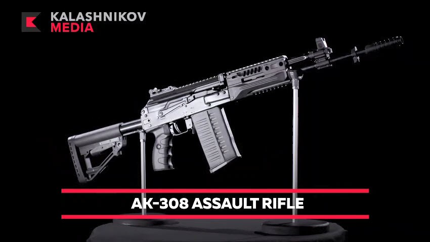 Akページ② Kalashnikov AK-308 Promotional Video - Ronin's Grips