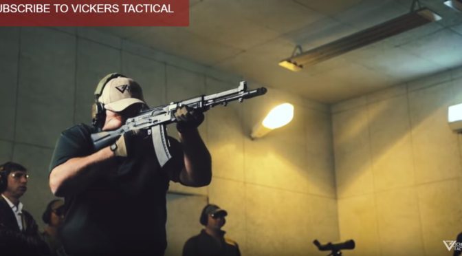 Watch This Amazing Video of Larry Vickers Shooting the AK-107 With No Recoil