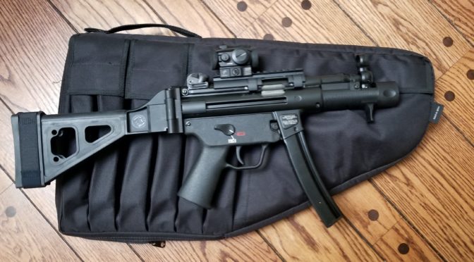 Basic SubGun Case for HK SP5K with Brace