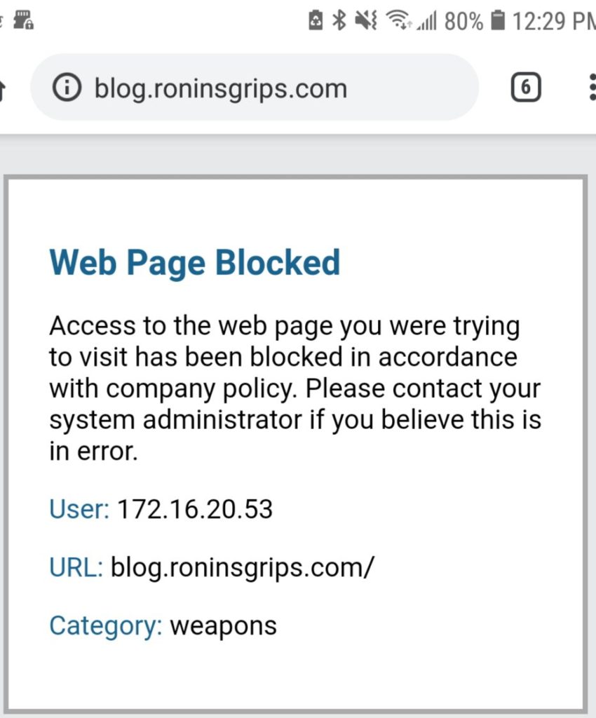 How to Defeat WiFi censorship around Firearms, Military and Law ...