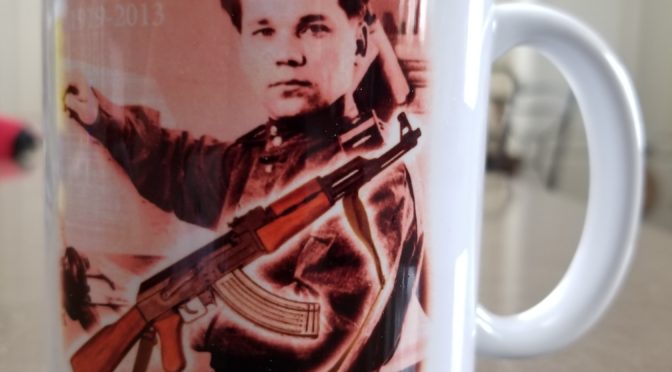 My Cool New Kalashnikov Coffee Cup