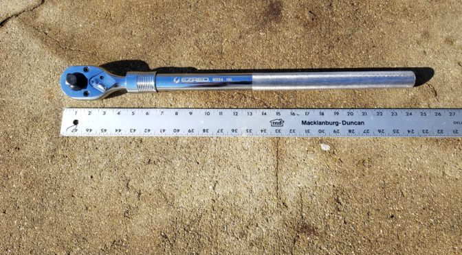 The EZRed MR34 Extendable 3/4″Socket Wrench is a Beast With Two Quick and Easy Tweaks