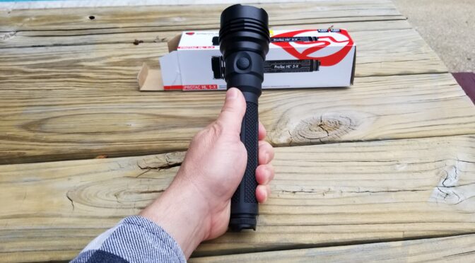 The Streamlight 88081 PROTAC HL 5-X 3500 Lumen Light IS a Beast On Your Side – Part 2 – Out of the box & performance report