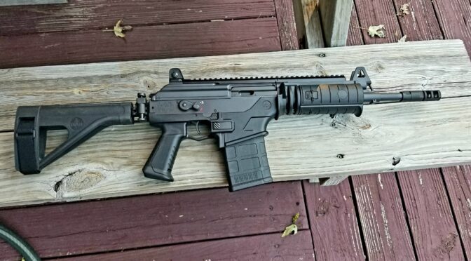 IWI Galil Ace Pistol In 7.62×51:  Development History And Photos Out Of The Box