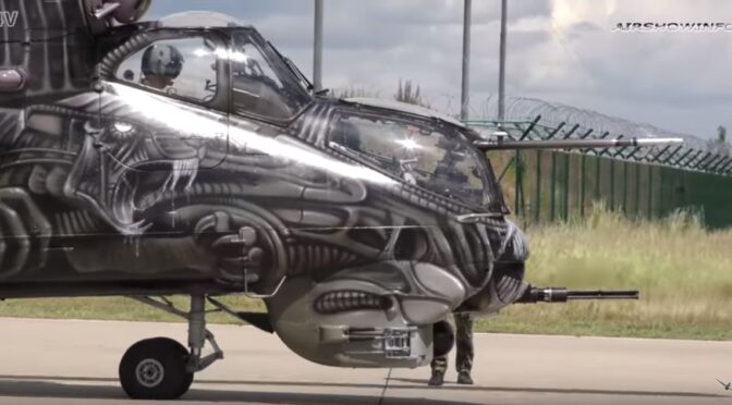 Video:  The Alien Tiger – The Mi-35/24V of The Czech Air Force