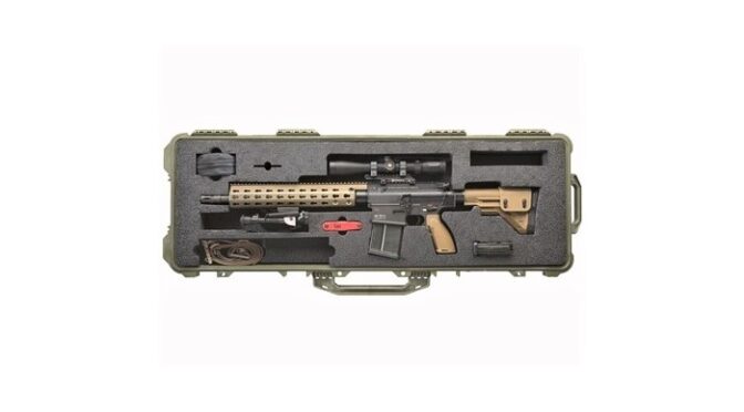 Looking for a hell Of a .308 AR Platform Sniper Rifle?  Brownells Has The HK MR762A1 LR Package For $1,000 Off List