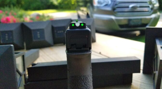 Glock Truglo Tritium and Fiber Optic Sights Are Amazing Improvements!