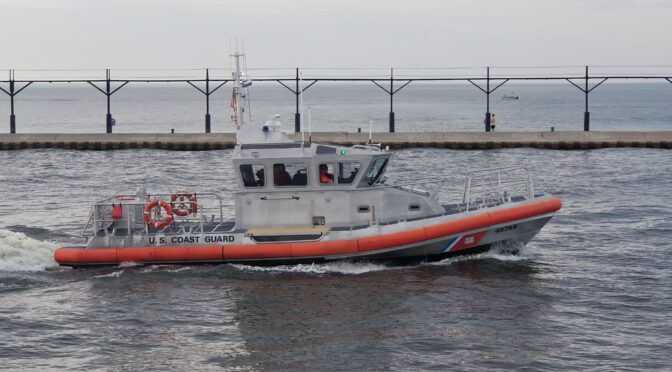 US Coast Guard Response Boat Medium (RB-M) 45754 Stationed In Saint Joseph, MI