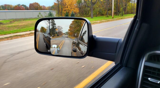 Add A Glass Blind Spot Mirror To Your Car Or Truck For Safer Driving