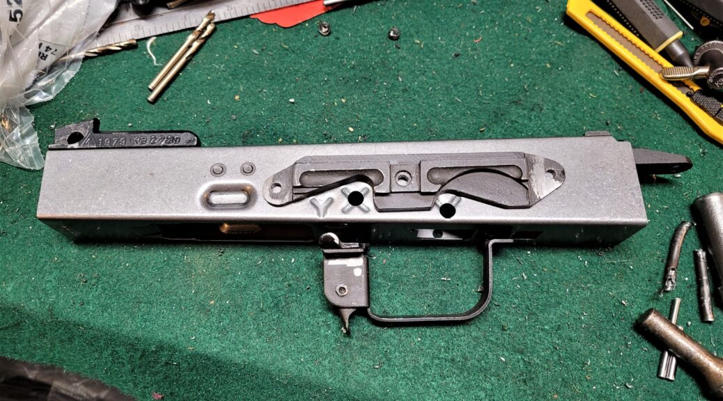 How To Locate And Drill AK Front and Rear Trunnion Rivet Holes - Ronin ...