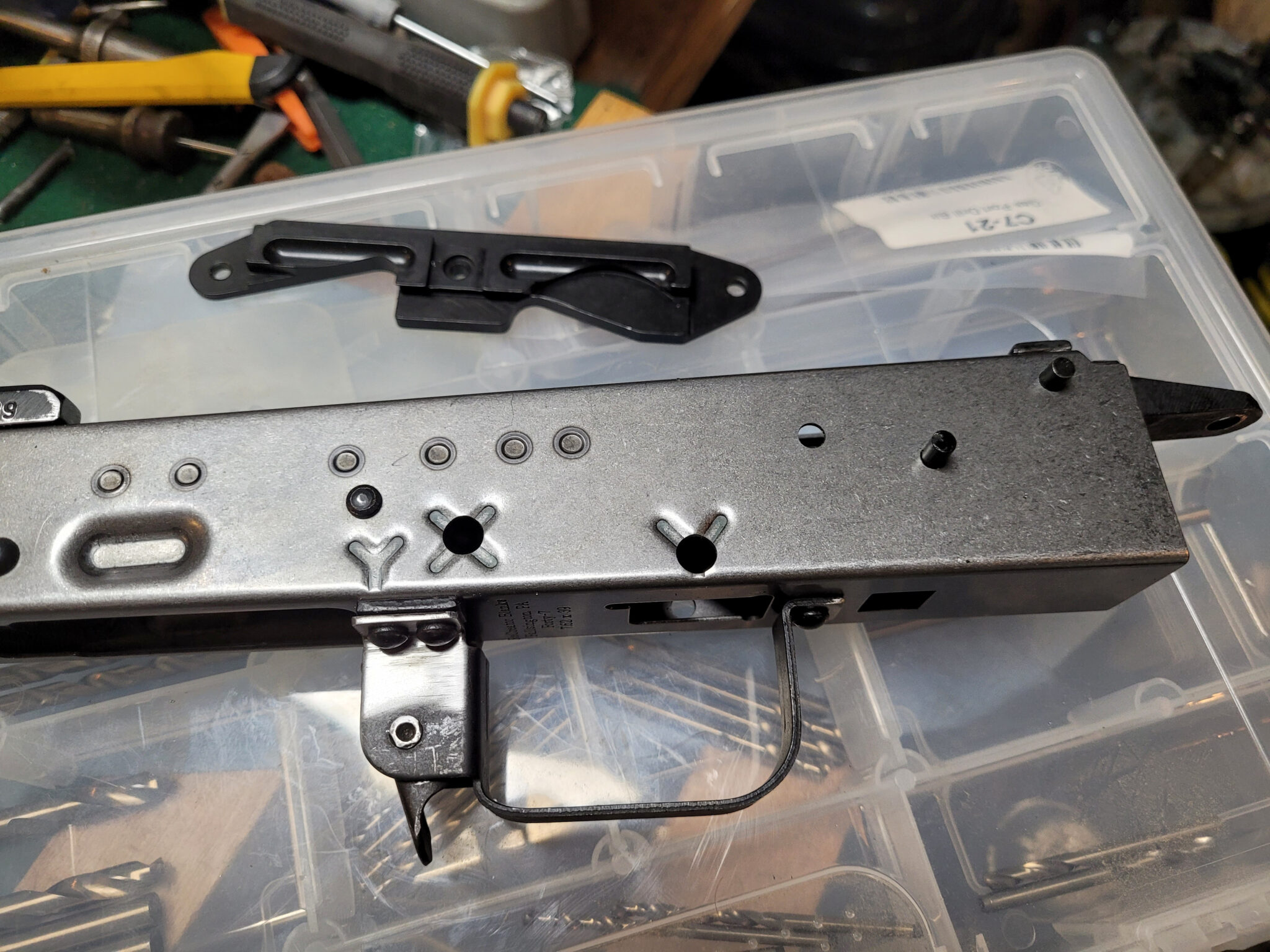 How To Locate And Drill AK Front and Rear Trunnion Rivet Holes - Ronin ...