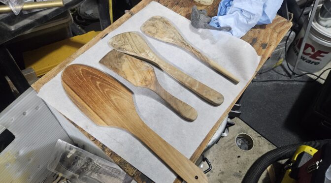 Refinishing Olive Wood Spoons