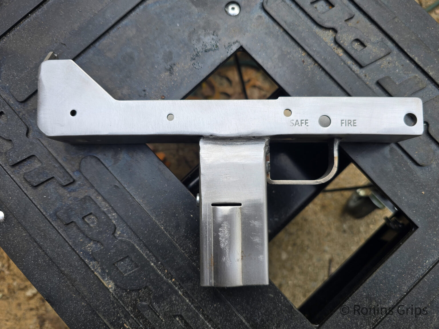 Welding a VMAC9 Lower Receiver Together - Uses MAC-11 9mm Style Uppers ...