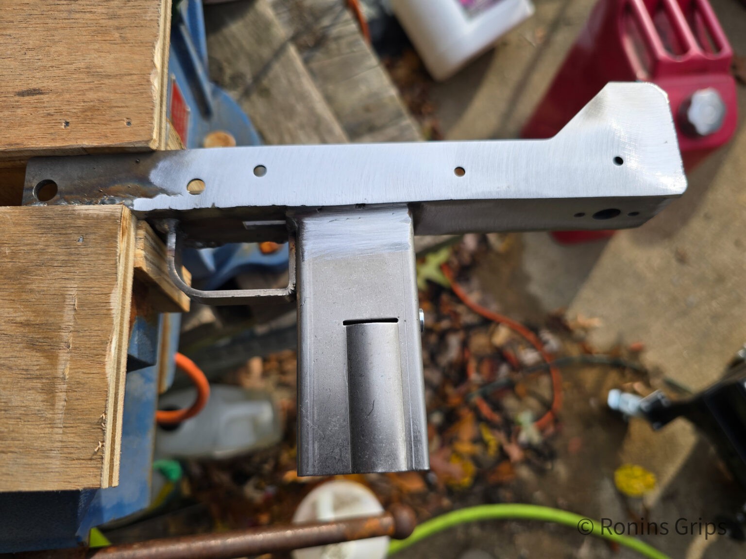 Welding a VMAC9 Lower Receiver Together - Uses MAC-11 9mm Style Uppers ...