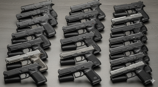 U.S. 9mm Pistol Market Analysis: A Current Analysis of the Top 25 Models