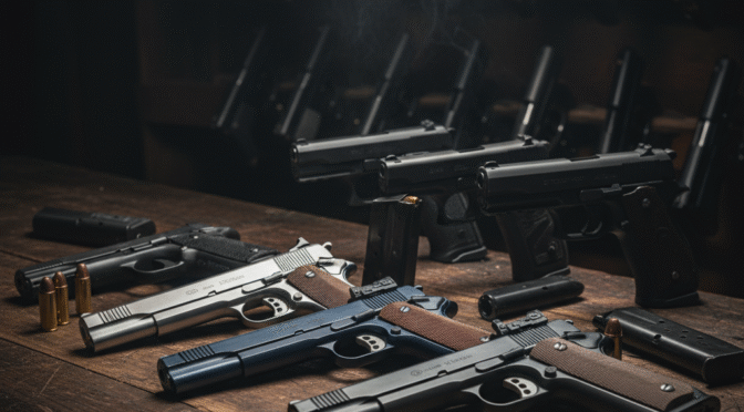 The .45 ACP Handgun Market in the United States: An Analysis of Enduring Classics and Modern Contenders