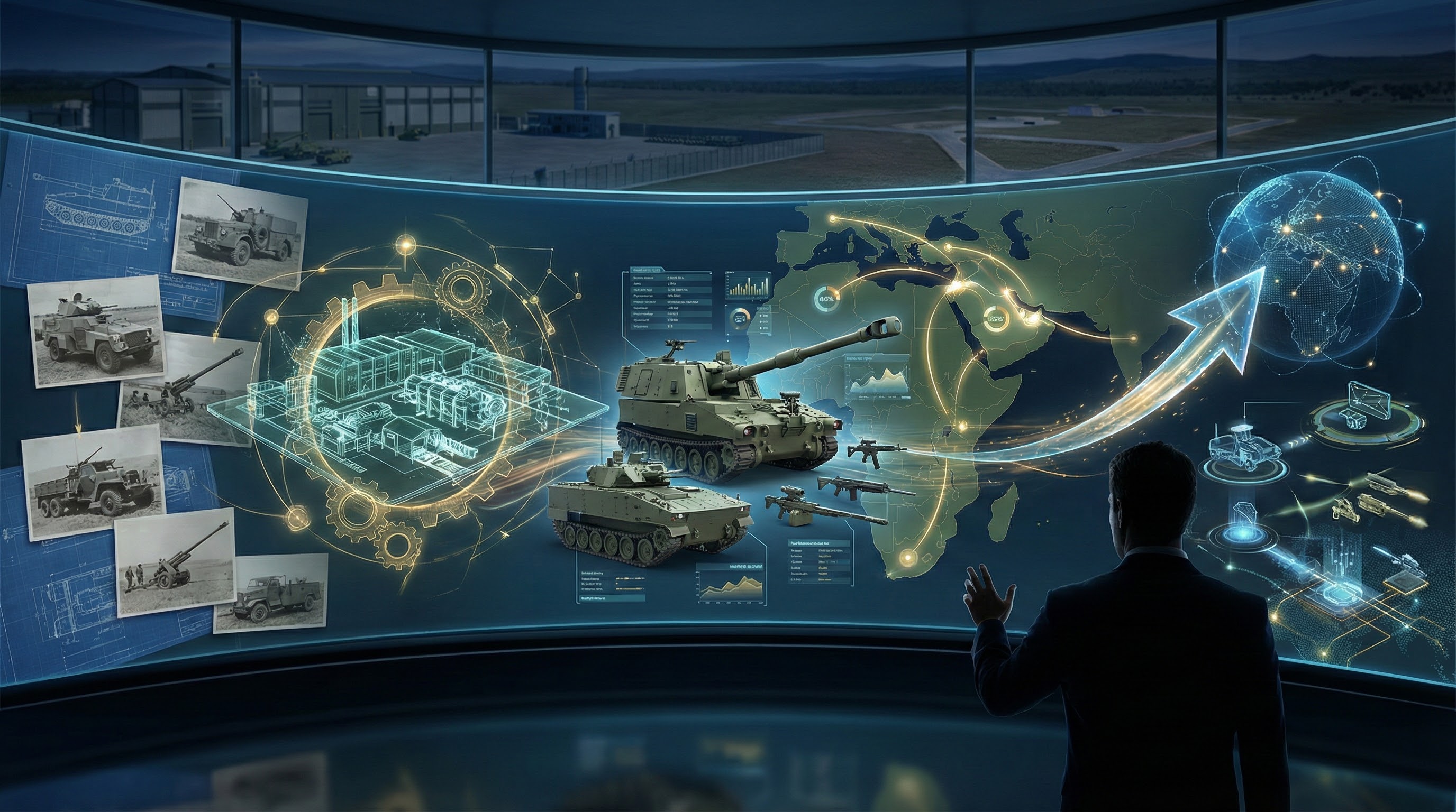 Military Technology Command Center Display - Ronin's Grips