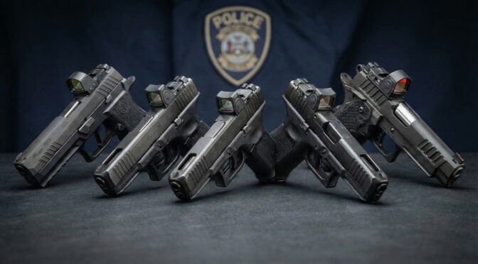 Top 10 Duty Pistols Purchased by Law Enforcement in 2025
