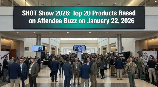 SHOT Show 2026: Top 20 Products Based on Attendee Buzz on January 22, 2026