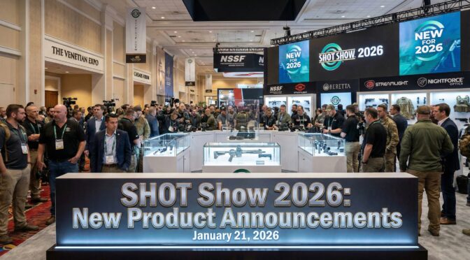 SHOT Show 2026: New Product Announcements on January 21, 2026