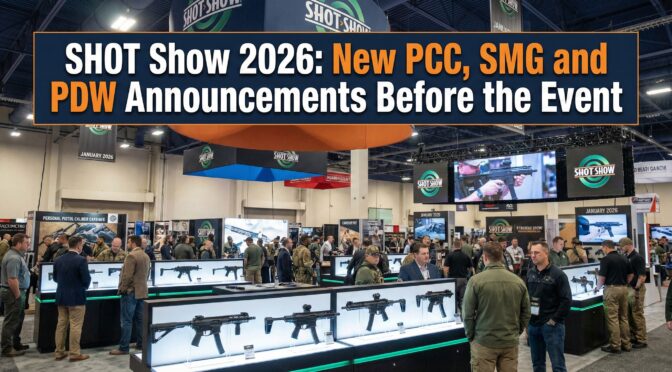 SHOT Show 2026: New PCC, SMG and PDW Announcements Before the Event