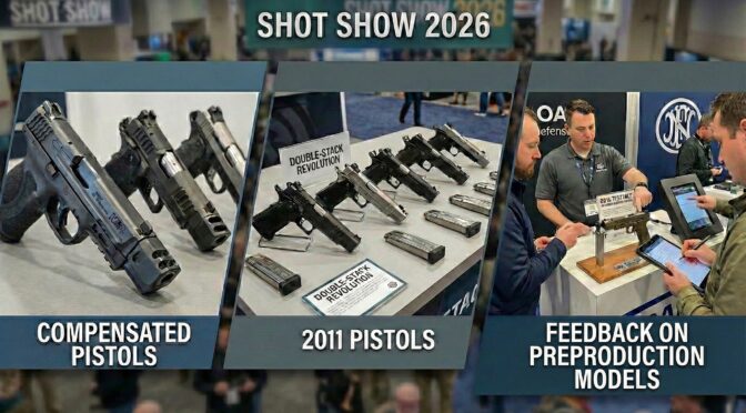 Understanding Three Meta Trends That Dominated SHOT Show 2026 – Compensators, 2011s and Vendors Showing Preproduction Models