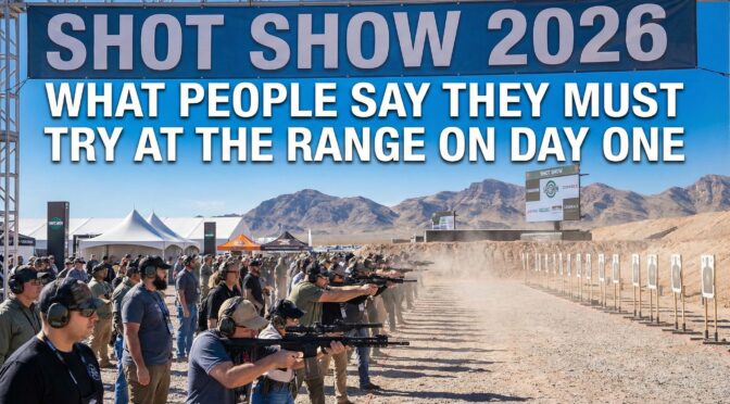 Shot Show 2026:  What People Say They Must Try at the Range on Day One