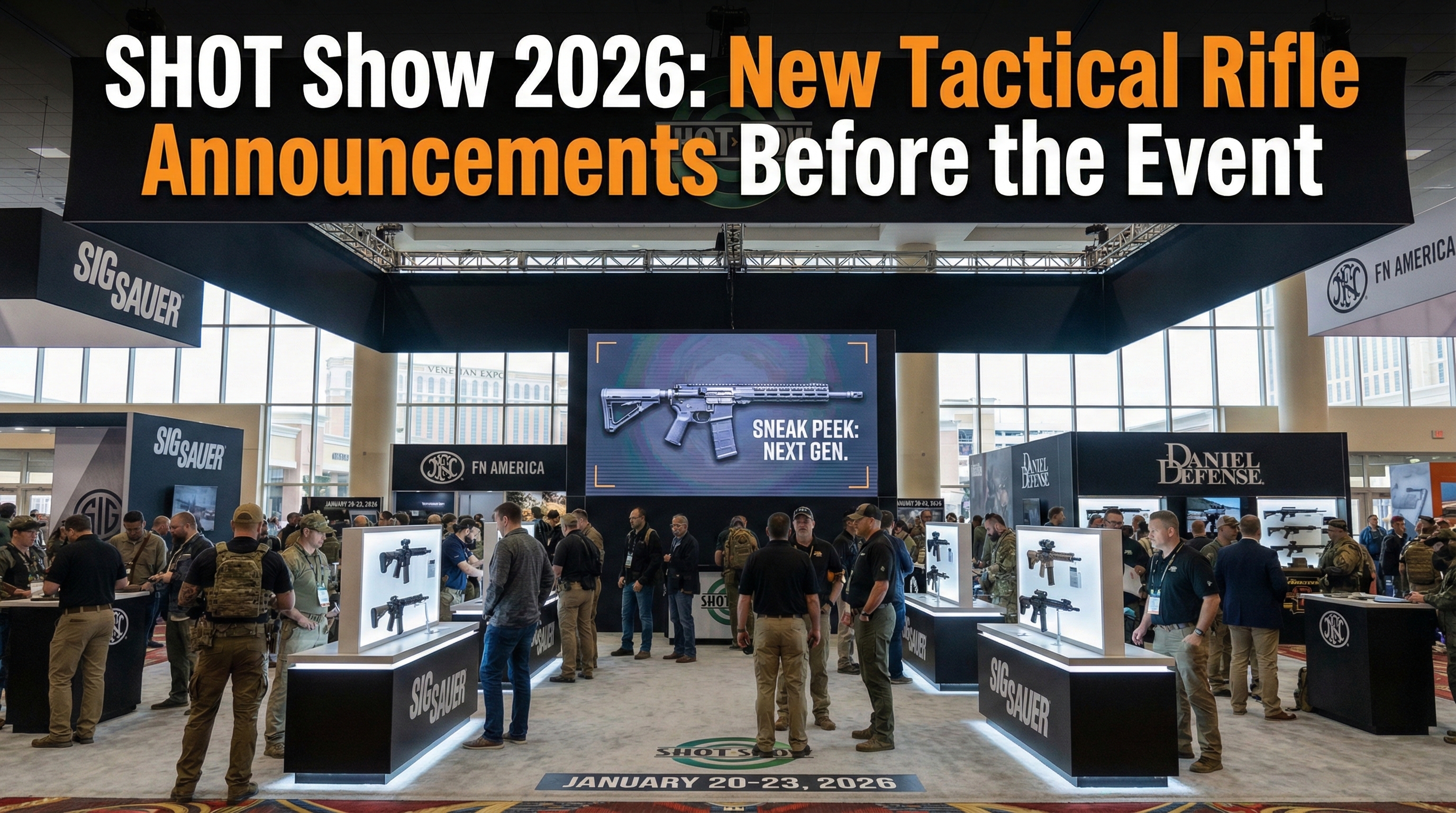 SHOT Show 2026: New Tactical Rifle Announcements Before the Event ...