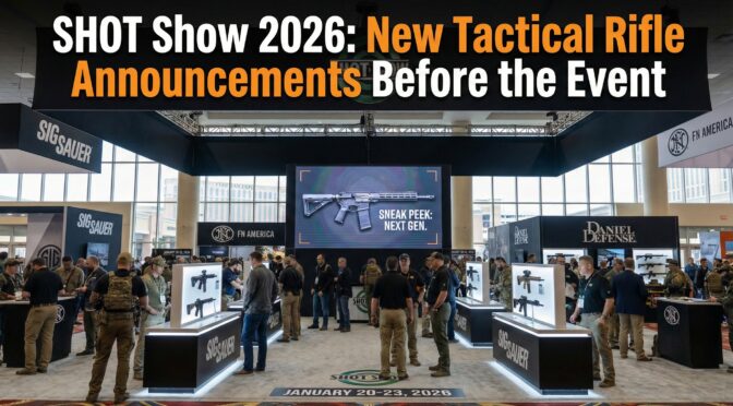 SHOT Show 2026: New Tactical Rifle Announcements Before the Event