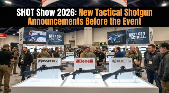 SHOT Show 2026: New Tactical Shotgun Announcements Before the Event