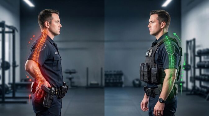 Law Enforcement Duty Gear Biomechanics and Financial Impact: A Comparative Analysis of Duty Belts versus Load-Bearing Vest Carriers