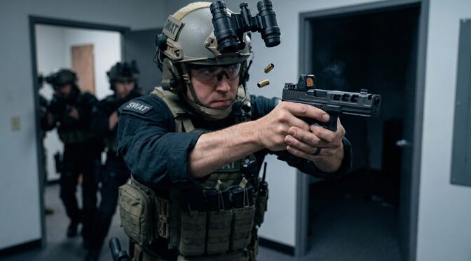 Tactical Utility of Integrally Compensated Duty Pistols for Special Weapons and Tactics (SWAT) Operations