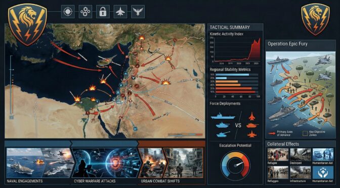 SITREP: Regional Escalation and Operation Epic Fury / Roaring Lion (February 27 – March 1, 2026)