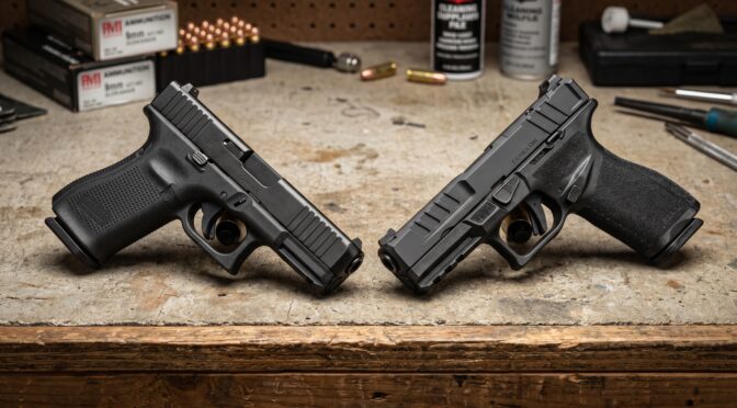 Comparative Analysis of Modern Striker-Fired Service Pistols: Glock 19 Gen 5 vs. Springfield Armory Echelon