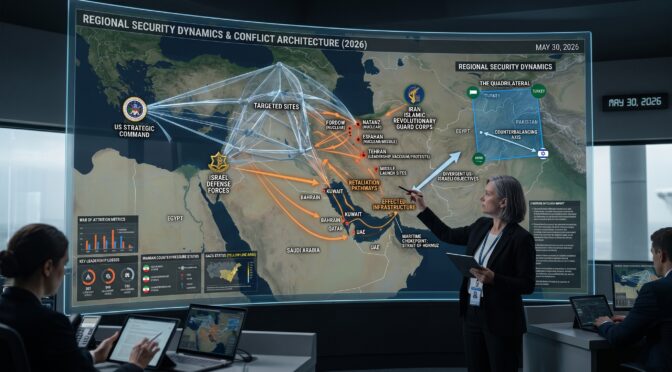 US Strategic Command displays regional security dynamics and conflict architecture for 2026.