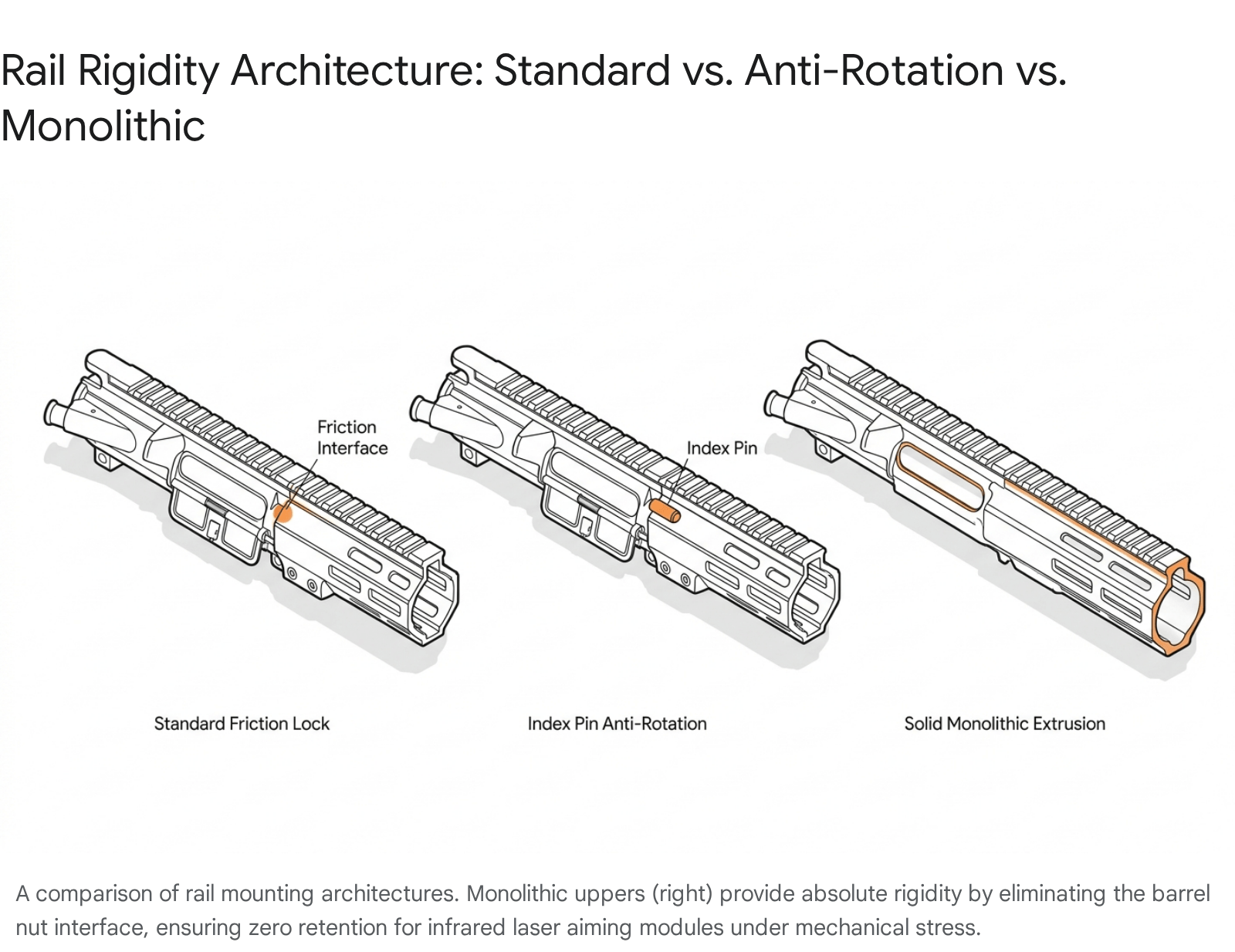 diagram illustrating different parts of an AR-1
