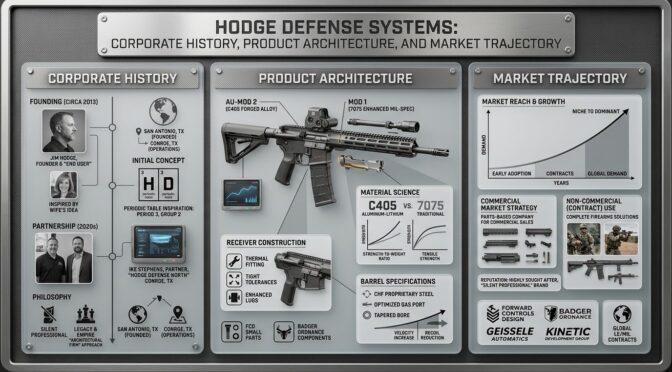 Hodge Defense Systems: Corporate History, Product Architecture, and Market Trajectory