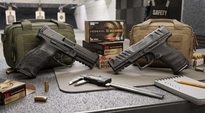 Comparative Firearm Reliability and Performance Analysis: HK VP9 Match vs. Walther PDP