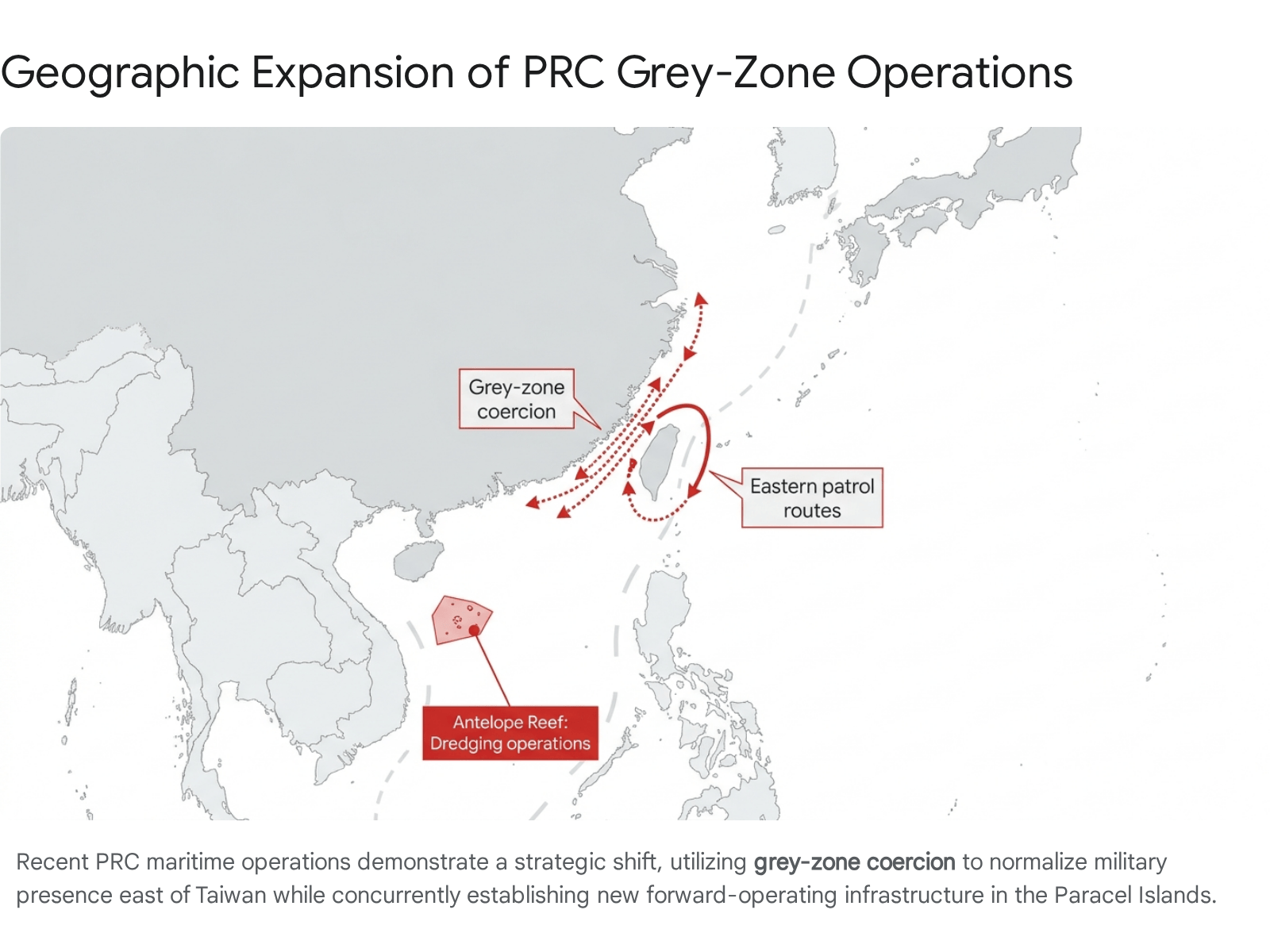 Map illustrating the geographic location of the PFC Grey