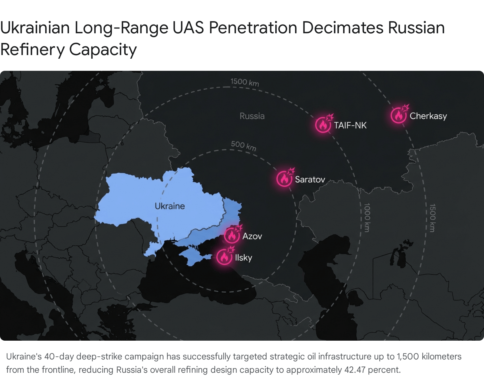 Map showing location of Ukraine's largest military