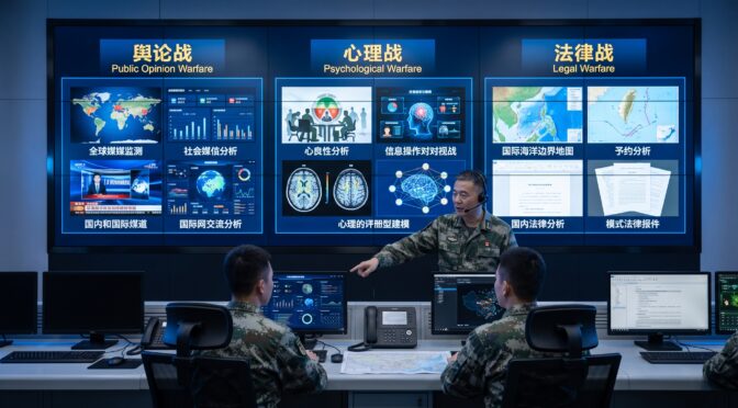 The Chinese Cognitive Warfare Doctrine of the Three Warfares
